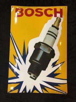 BOSCH Emaljeskilt 40 x 60 m Emaljehuset
