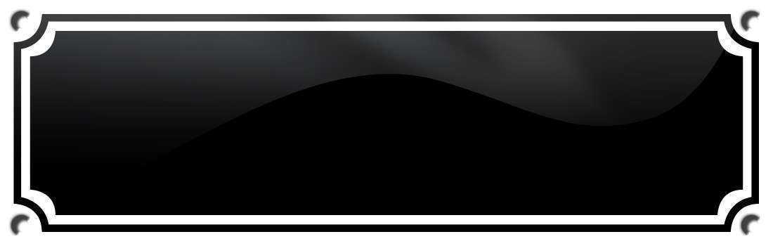 BLACK SWAN COURT NAVNESKILT 22 x 7 CM Emaljehuset
