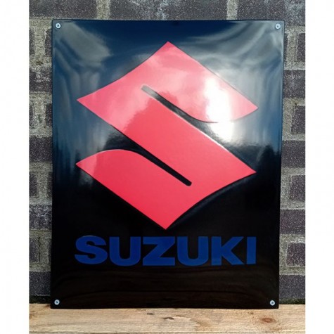 Suzuki Emaljeskilt 40 x 50 cm