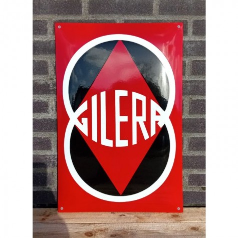 Gilera Emaljeskilt 40 x 60 cm
