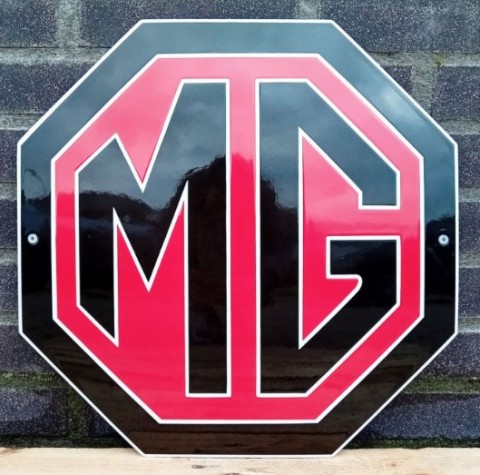 MG skilt 29,5 x 29,5 cm