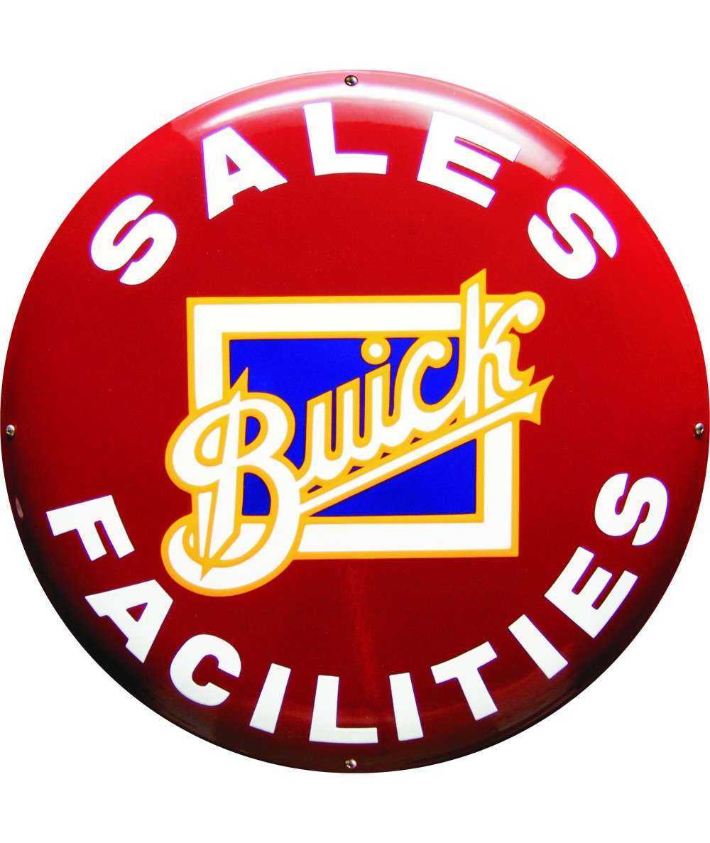 Buick Emaljeskilt Ø 50 cm Emaljehuset