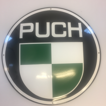 PUCH Emaljeskilt Ø 50 cm Emaljehuset