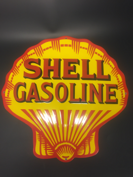 Shell Gasoline Emaljeskilt Ø 50 cm Emaljehuset