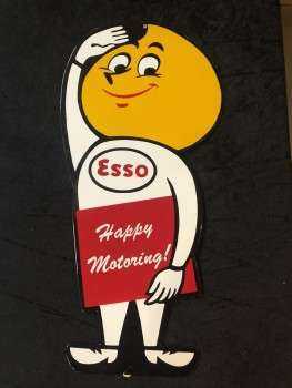 Esso Dreng 40 x 80 cm Emaljehuset