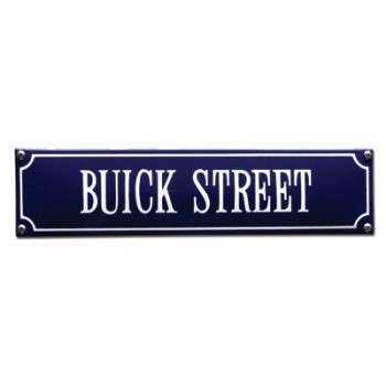 Buick Street 33 x 8 cm Emaljehuset