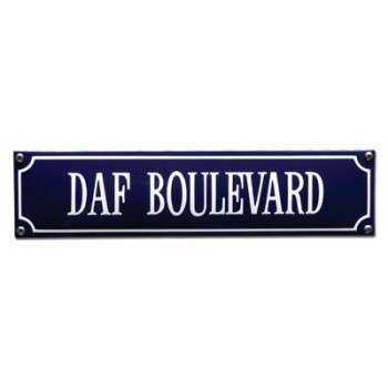 DAF Boulevard 33 x 8 cm Emaljehuset