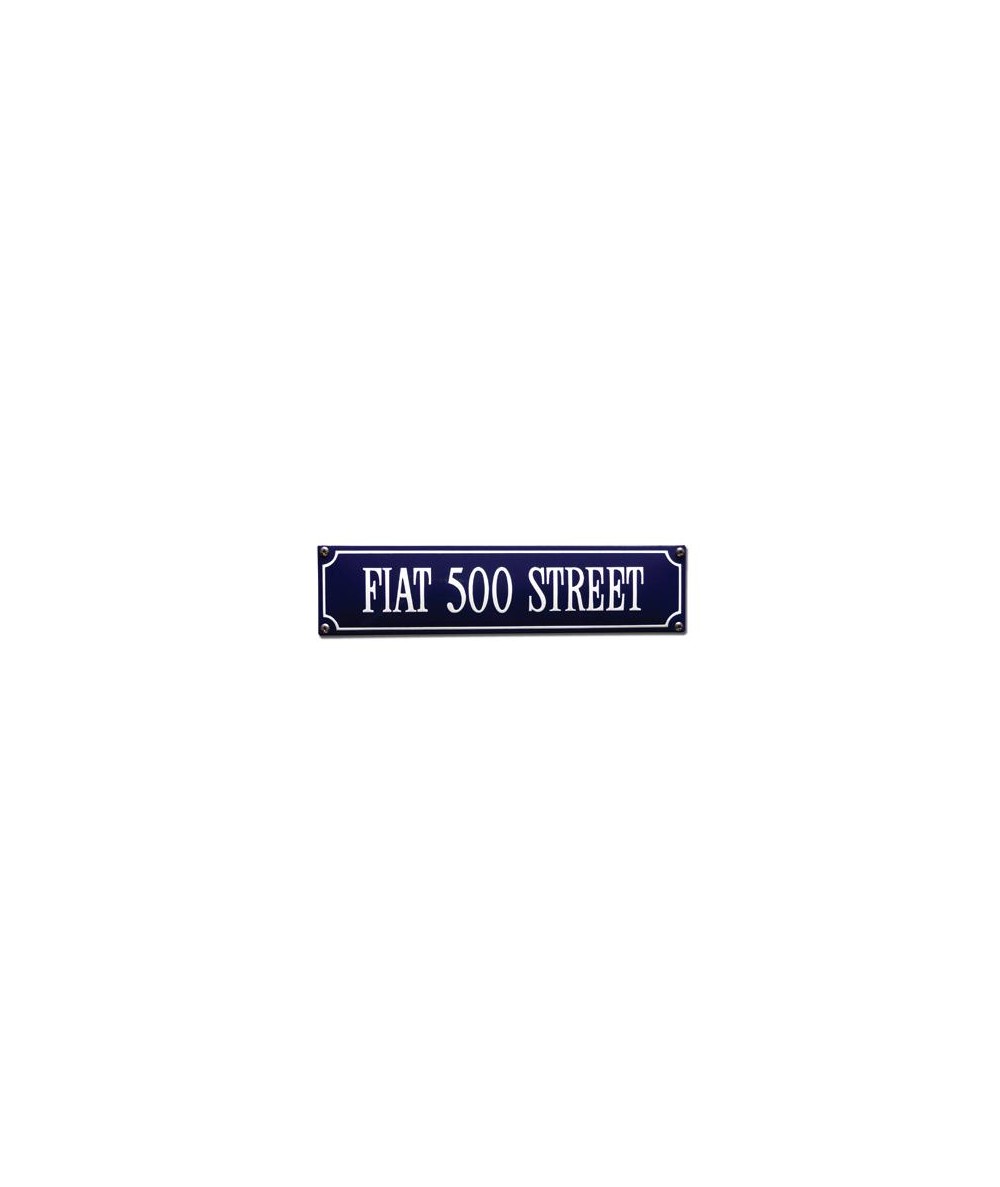 Fiat 500 Street 33 x 8 cm Emaljehuset
