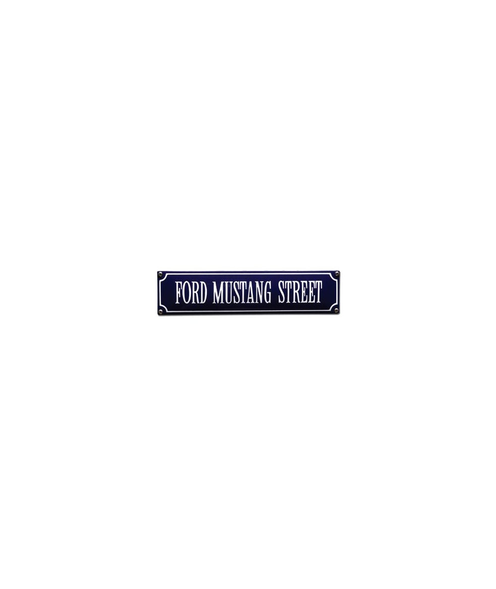 Ford Mustang Street 33 x 8 cm Emaljehuset