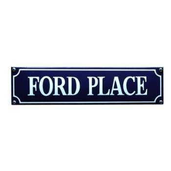 Ford Place 33 x 8 cm Emaljehuset