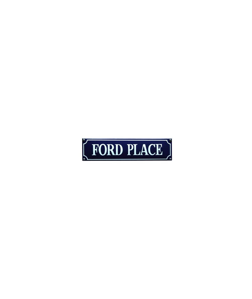 Ford Place 33 x 8 cm Emaljehuset