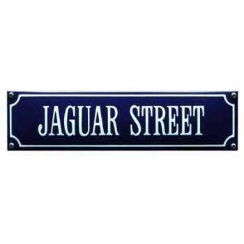 Jaguar Street 33 x 8 cm Emaljehuset