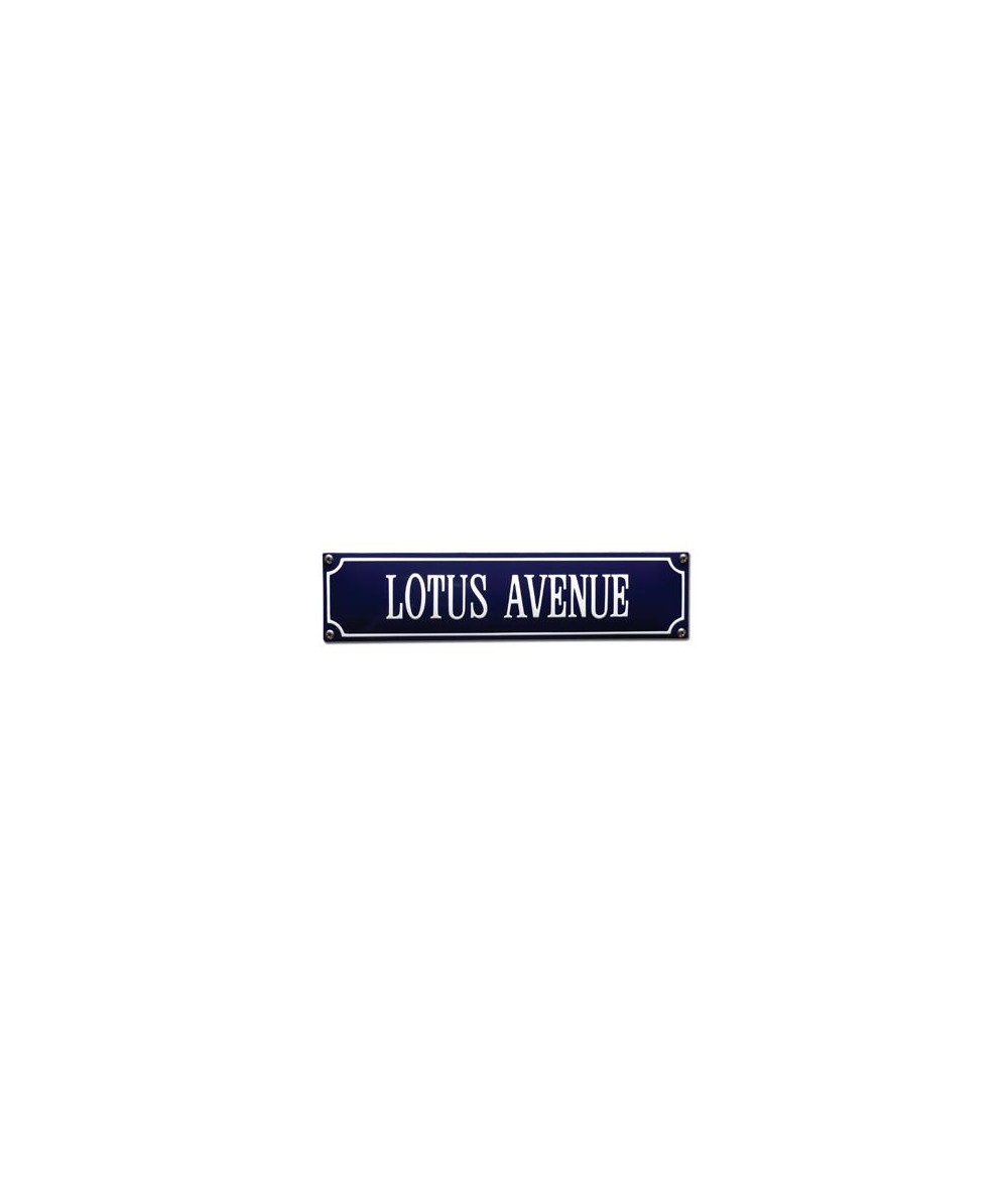 Lotus Avenue 33 x 8 cm Emaljehuset