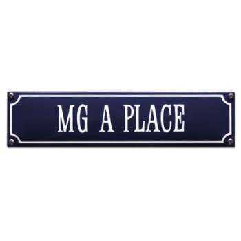 MG A Place 33 x 8 cm Emaljehuset