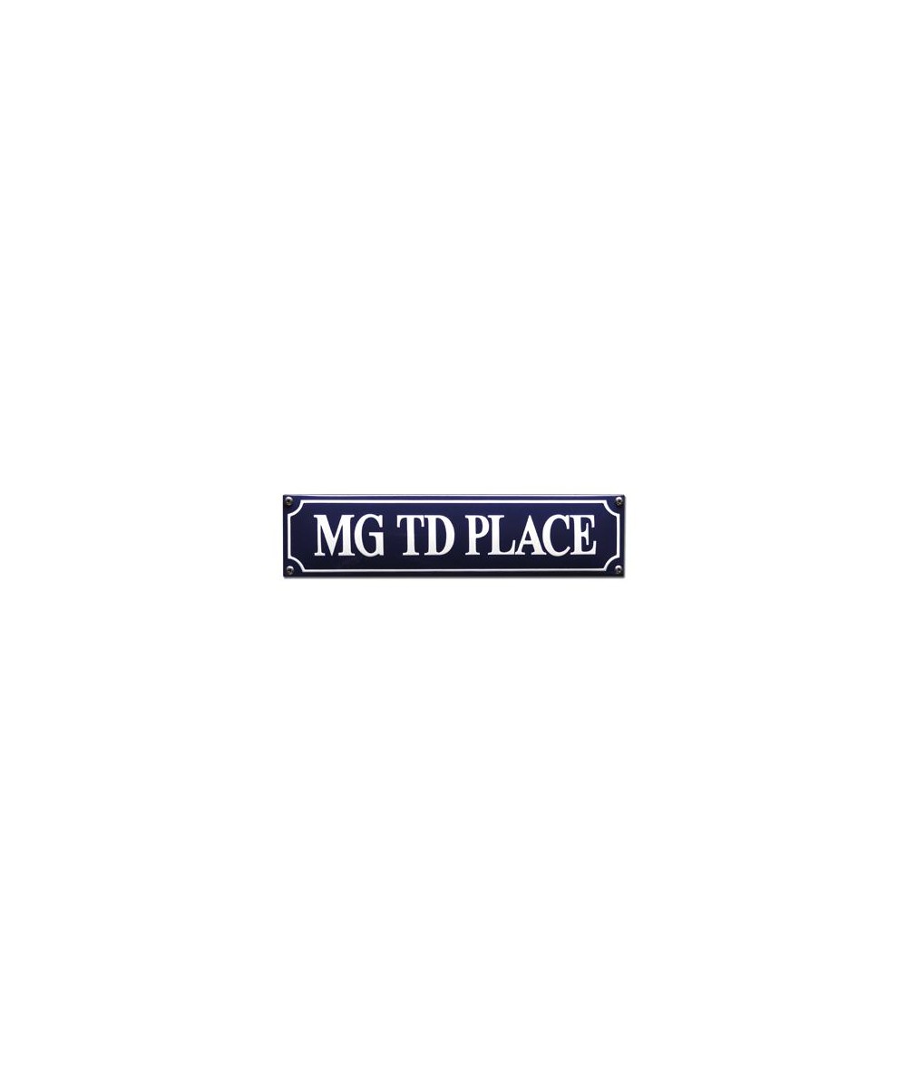 MG TD Place 33 x 8 cm Emaljehuset