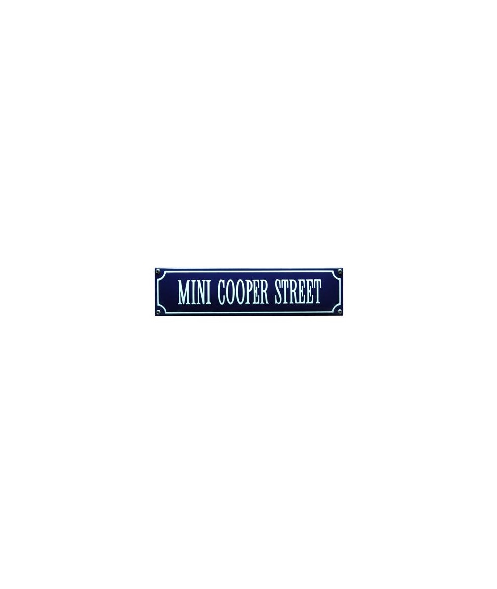Mini Cooper Street 33 x 8 cm Emaljehuset