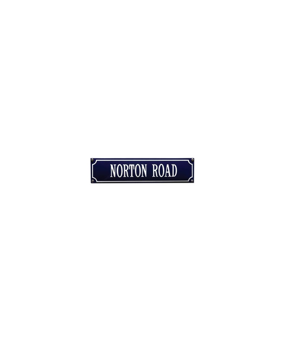 Norton Road 33 x 8 cm Emaljehuset