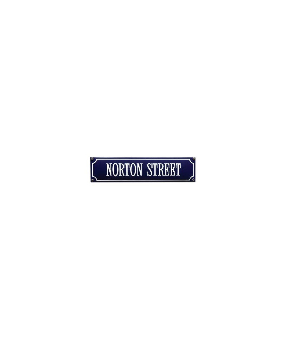 Norton Street 33 x 8 cm Emaljehuset