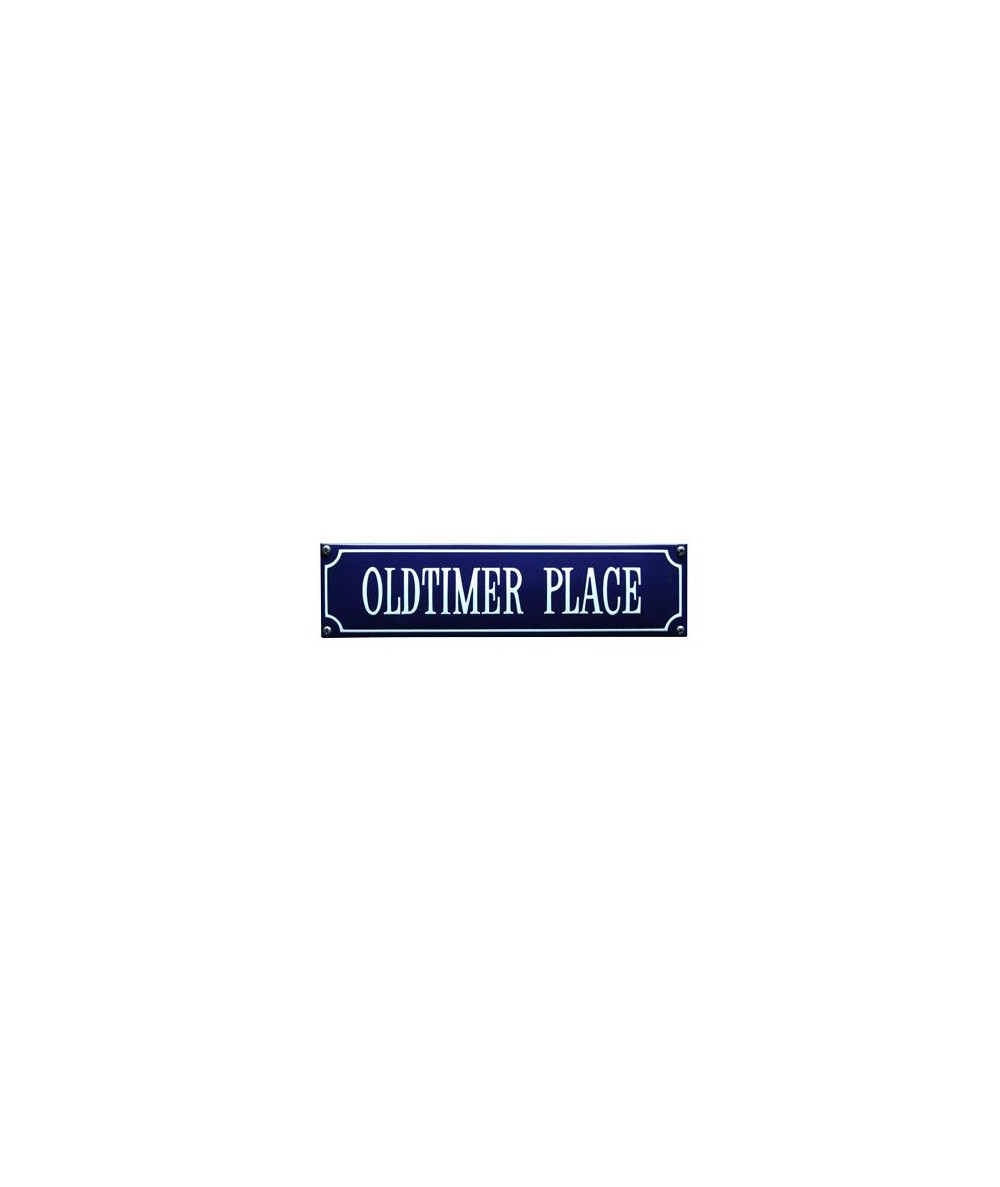 Oldtimer Place 33 x 8 cm Emaljehuset