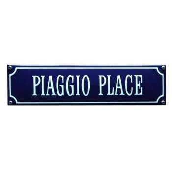 Piaggio Place 33 x 8 cm Emaljehuset