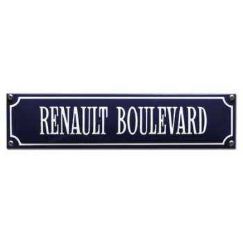 Renault Boulevard 33 x 8 cm Emaljehuset