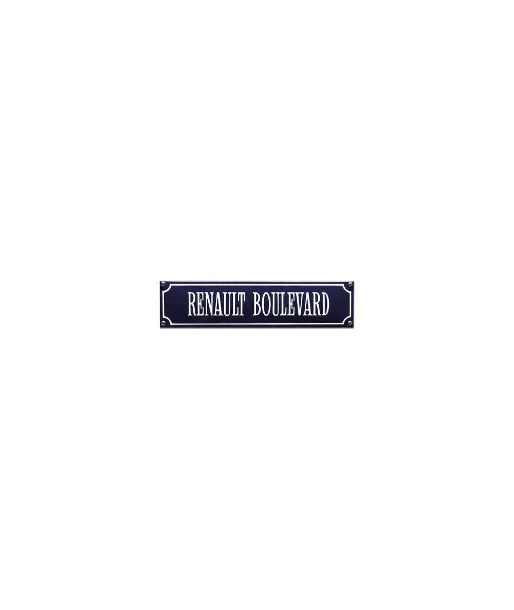 Renault Boulevard 33 x 8 cm Emaljehuset