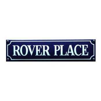 Rover Place 33 x 8 cm Emaljehuset
