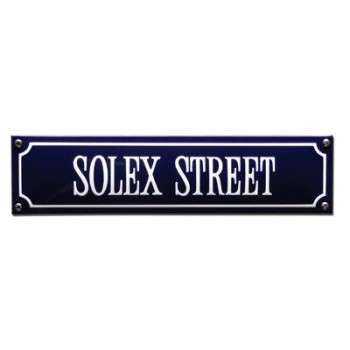 Solex Street 33 x 8 cm Emaljehuset