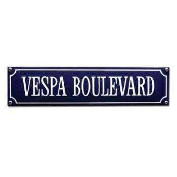 Vespa Boulevard 33 x 8 cm Emaljehuset