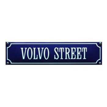 Volvo Street 33 x 8 cm Emaljehuset