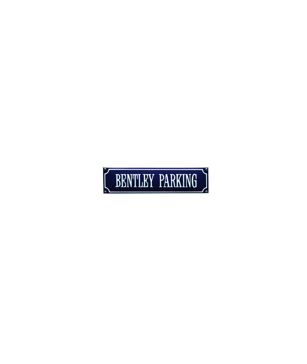 Bentley Parking 33 x 8 cm Emaljehuset