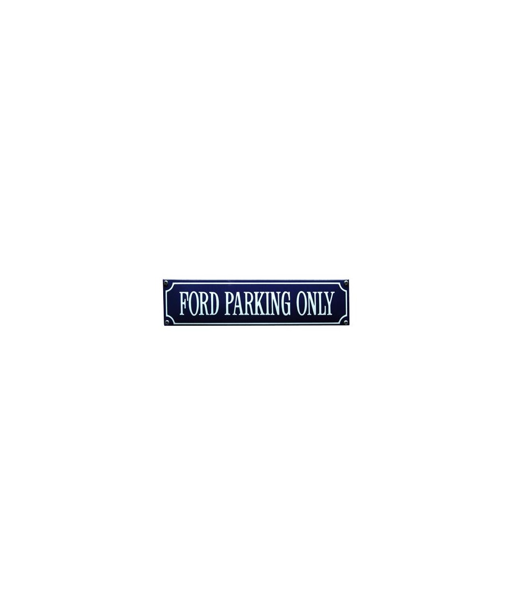 Ford Parking Only 33 x 8 cm Emaljehuset