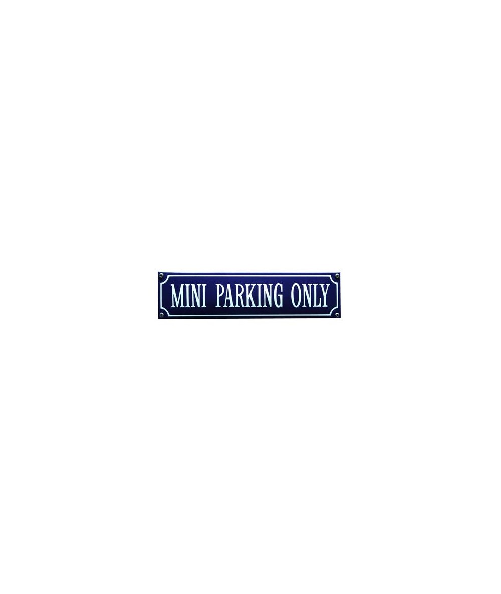 Mini Parking Only 33 x 8 cm Emaljehuset