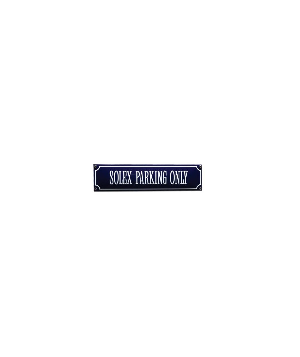 Solex Parking Only 33 x 8 cm Emaljehuset