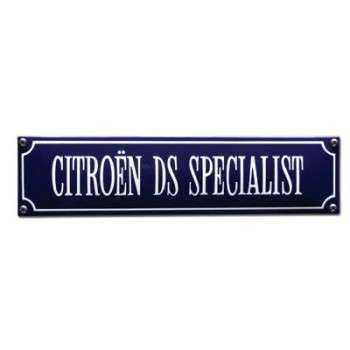 Citroën DS Specialist 33 x 8 cm Emaljehuset