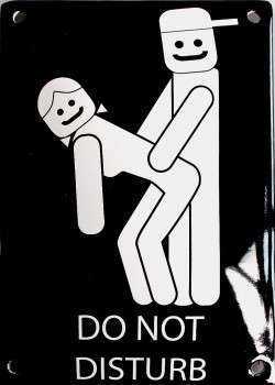 Do not disturb 10 x 14 cm Emaljehuset