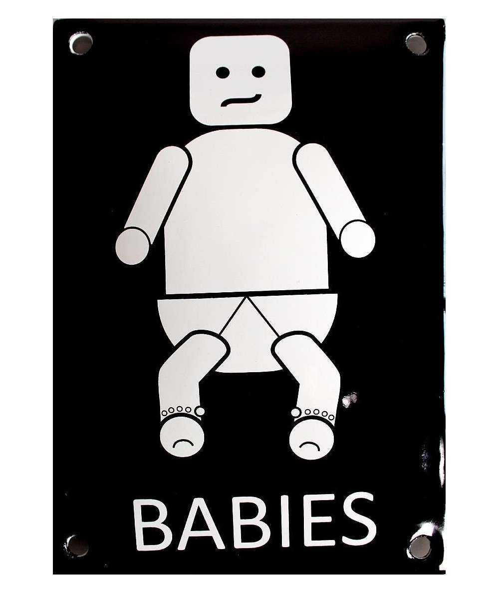 Babies 10 x 14 cm Emaljehuset