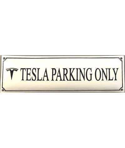 Tesla Parking Only 12 x 40 cm