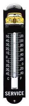 Termometer Service 6,5 x 30 cm Emaljehuset
