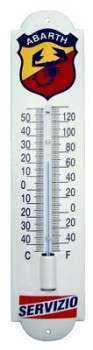 Termometer Abarth 6,5 x 30 cm Emaljehuset