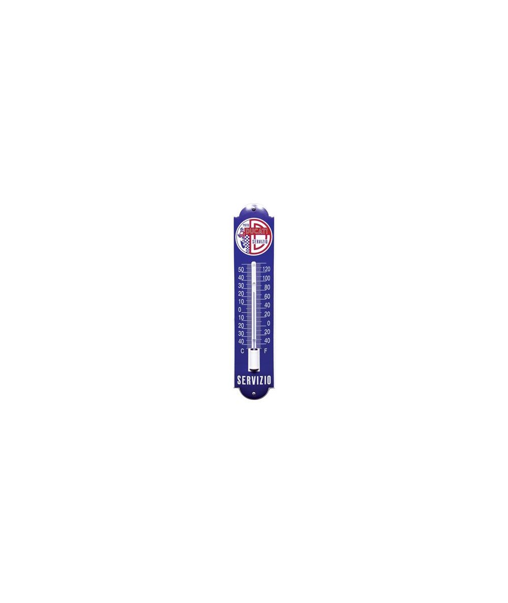 Termometer Ducati 6,5 x 30 cm Emaljehuset