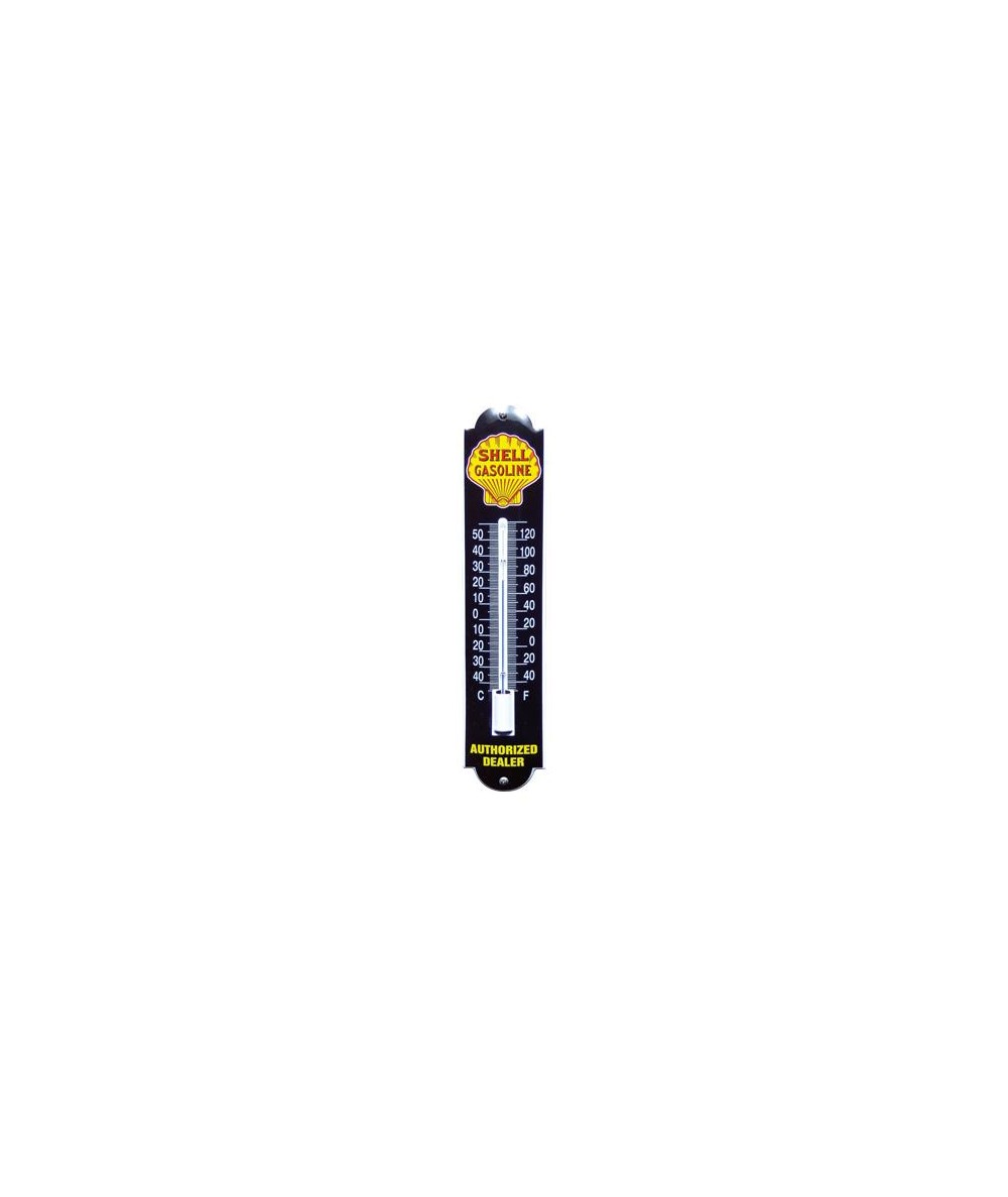 Termometer Shell Gasoline 6,5 x 30 cm Emaljehuset