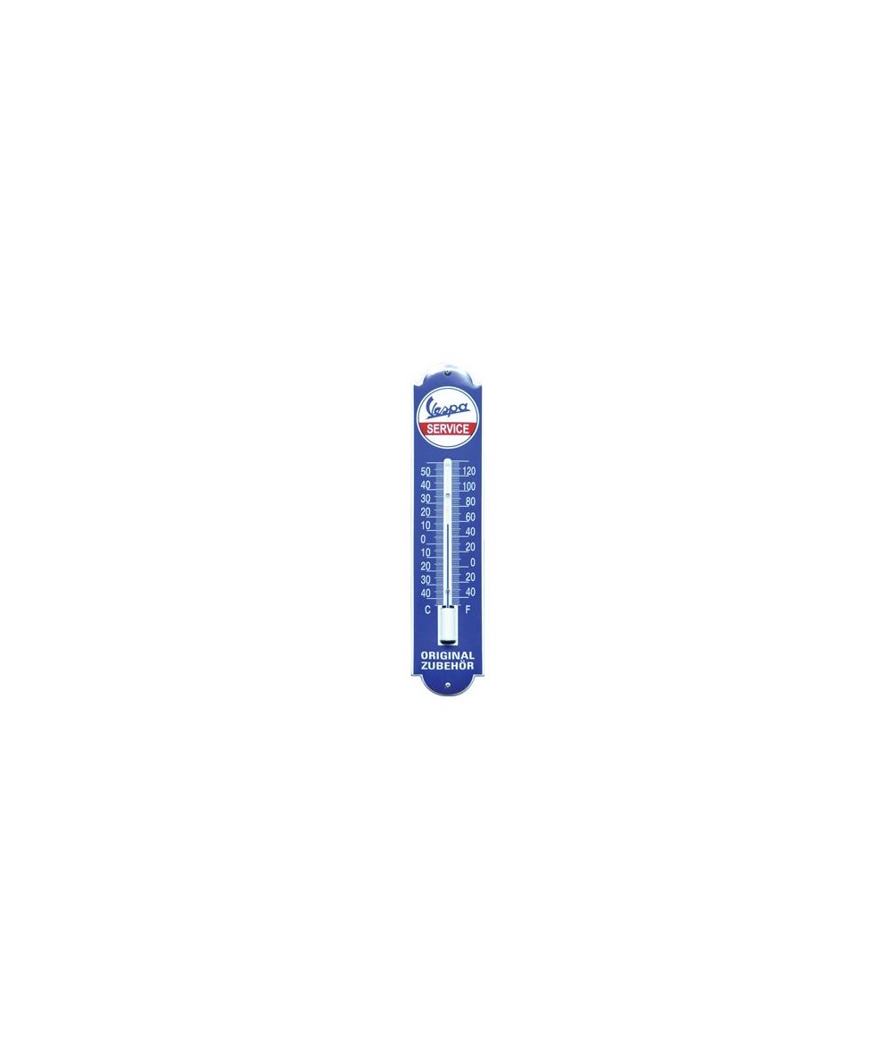 Termometer Vespa Service 6,5 x 30 cm Emaljehuset