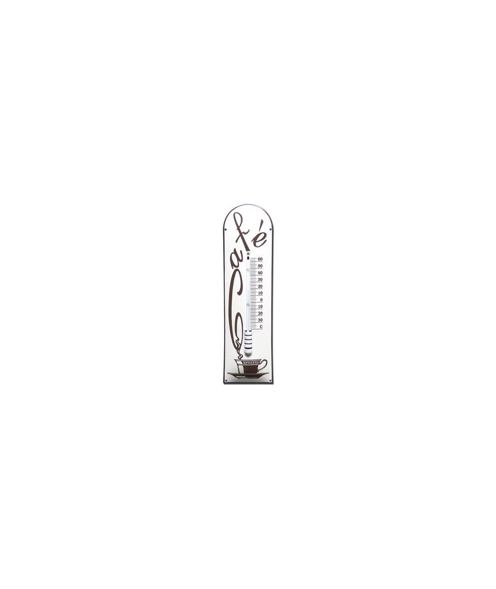 Termometer Cafe 12 x 43 cm Emaljehuset