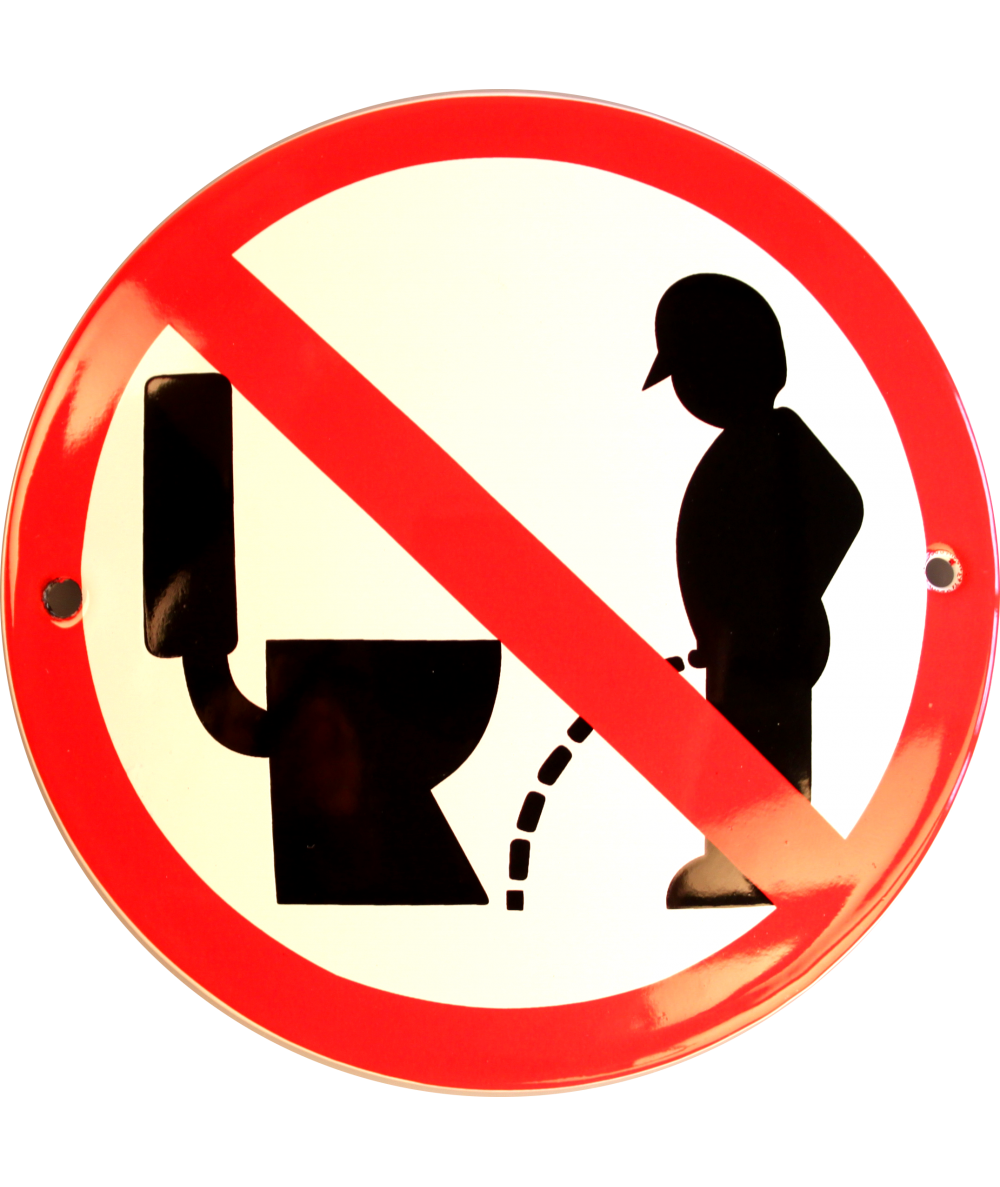 Ram toilettet Ø 10 cm Emaljehuset