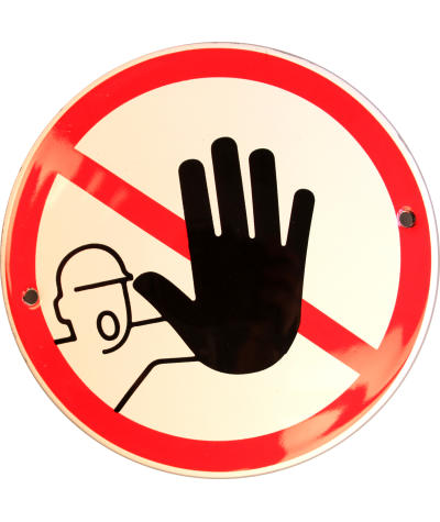 Stop! Ø 10 cm