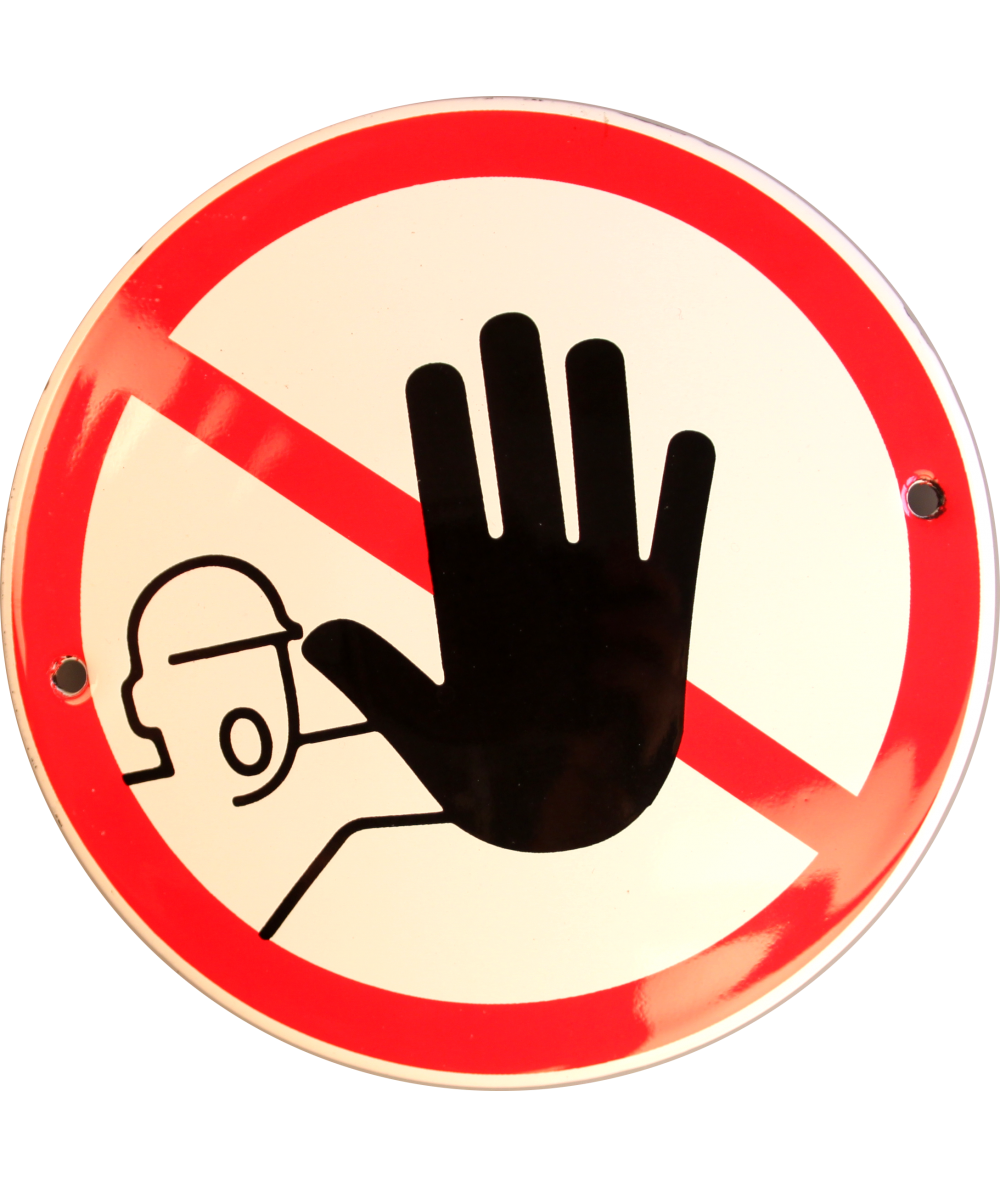Stop! Ø 10 cm Emaljehuset