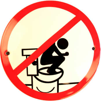 Toilet position Ø 10 cm Emaljehuset