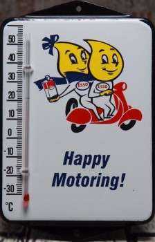 Termometer Happy Motoring 12 x 19 cm Emaljehuset