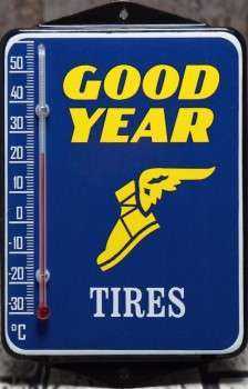 Termometer Good Year Tires 12 x 19 cm Emaljehuset